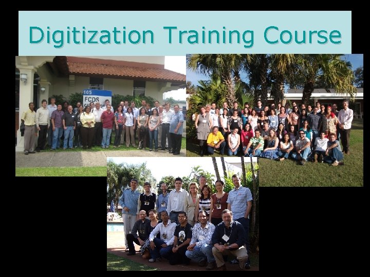 Digitization Training Course 