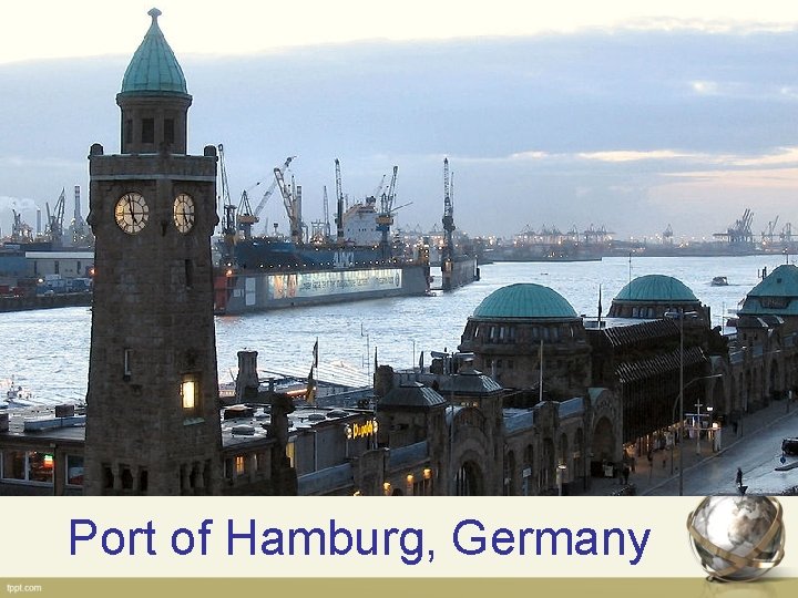 Port of Hamburg, Germany 