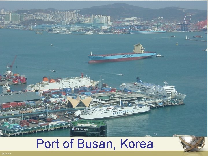 Port of Busan, Korea 