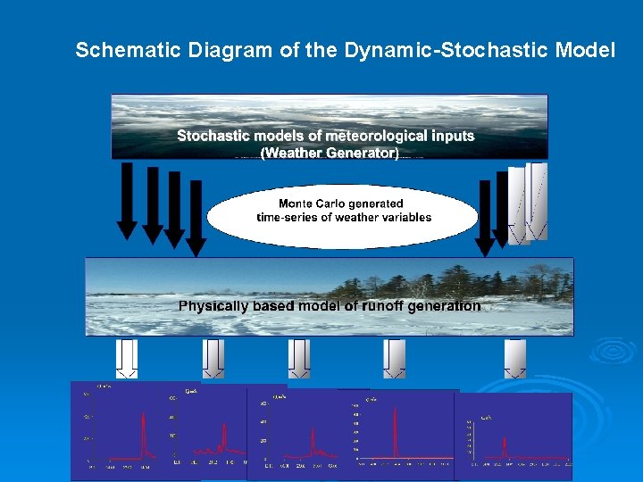 Schematic Diagram of the Dynamic-Stochastic Model 