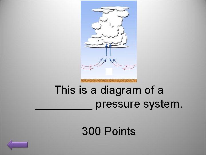 This is a diagram of a _____ pressure system. 300 Points 