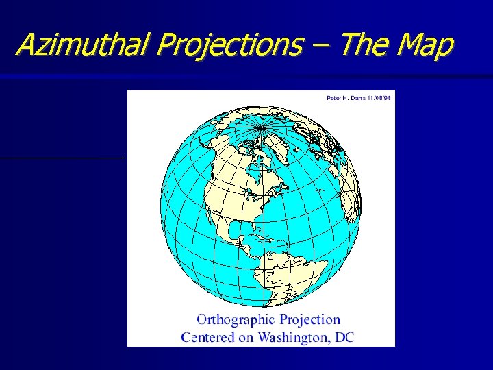 Azimuthal Projections – The Map 