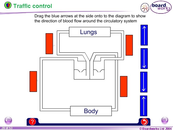 Traffic control 28 of 53 © Boardworks Ltd 2004 