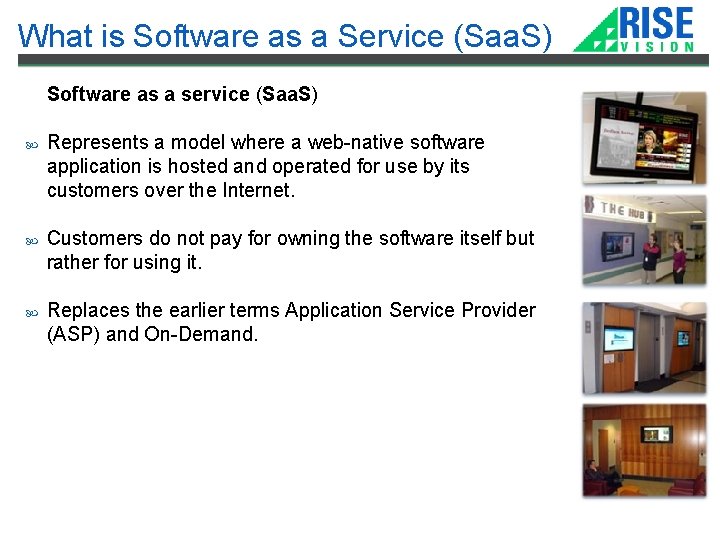 What is Software as a Service (Saa. S) Software as a service (Saa. S)