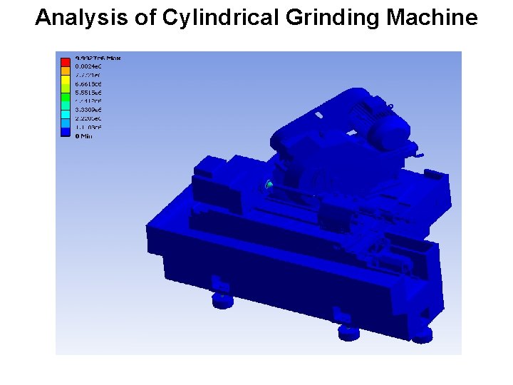 Analysis of Cylindrical Grinding Machine 
