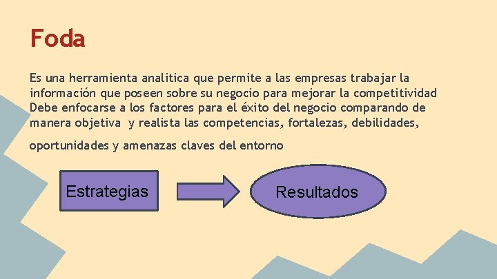 Foda Es una herramienta analitica que permite a las empresas trabajar la información que