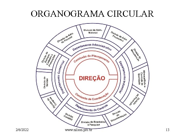 ORGANOGRAMA CIRCULAR 2/6/2022 www. nilson. pro. br 13 