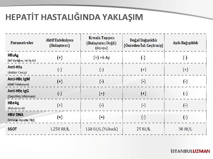 HEPATİT HASTALIĞINDA YAKLAŞIM İSTANBULUZMAN 