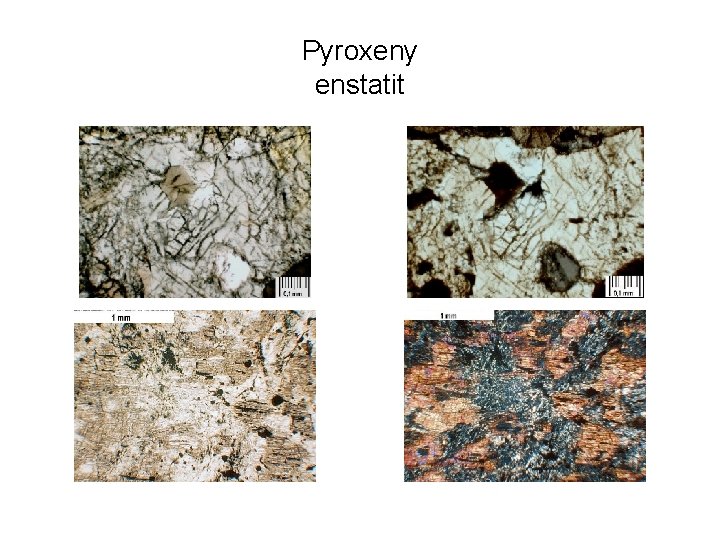 Pyroxeny enstatit 