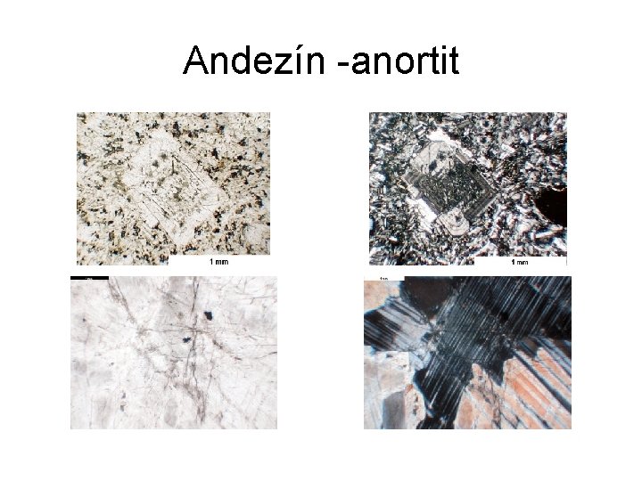 Andezín -anortit 