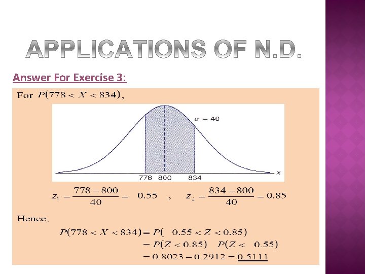 Answer For Exercise 3: 