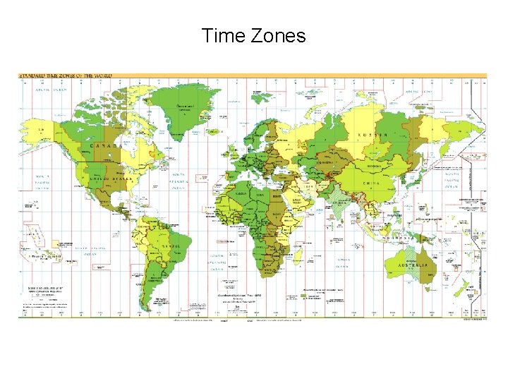 Time Zones 