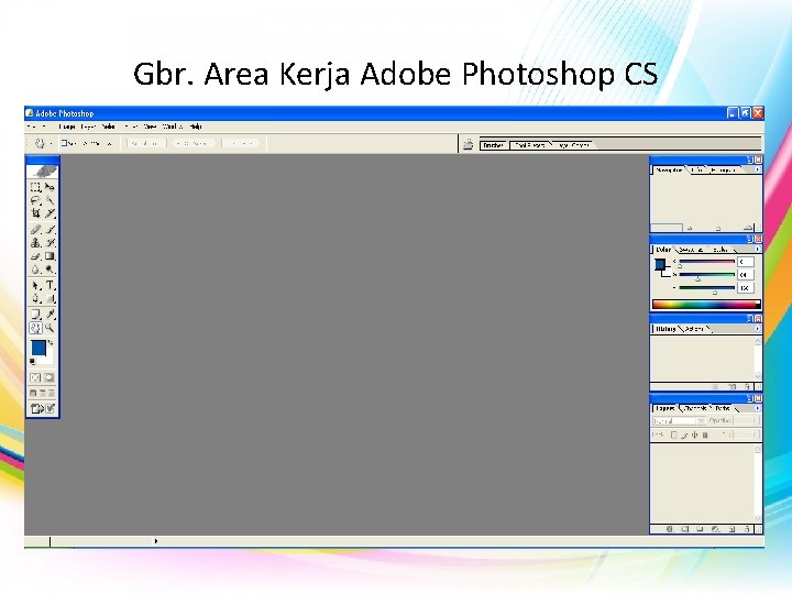 Gbr. Area Kerja Adobe Photoshop CS 