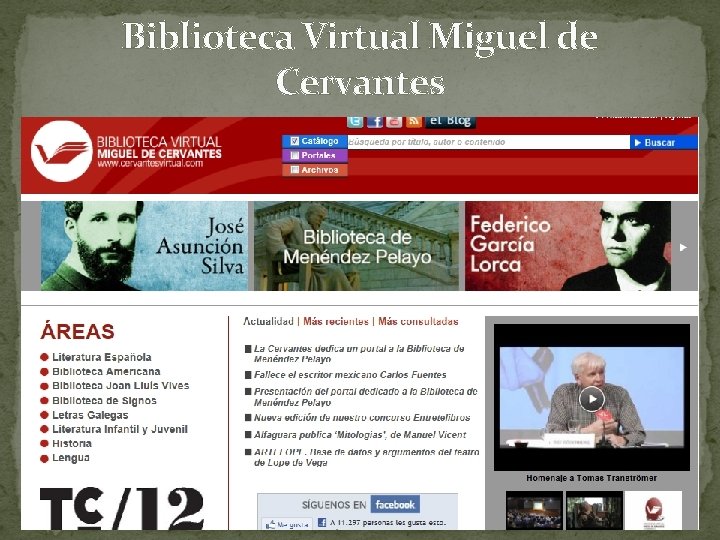 Biblioteca Virtual Miguel de Cervantes 