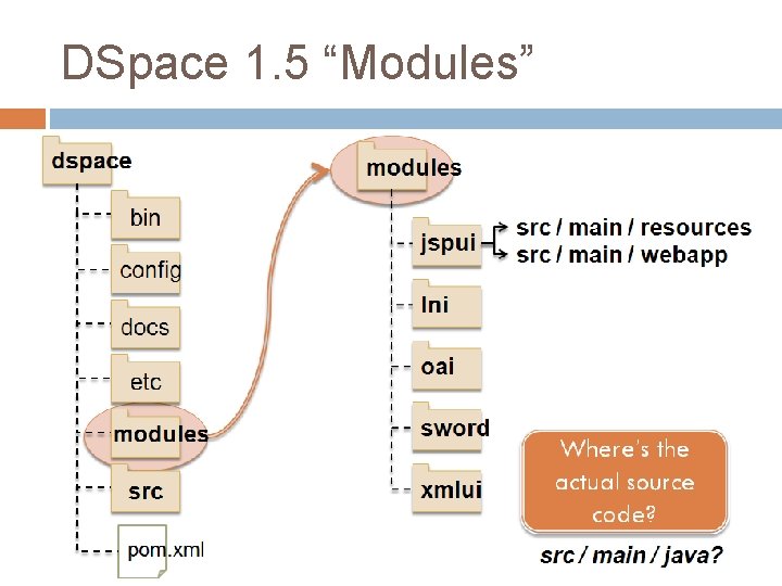 DSpace 1. 5 “Modules” DSpace 1. 5 “Modules”