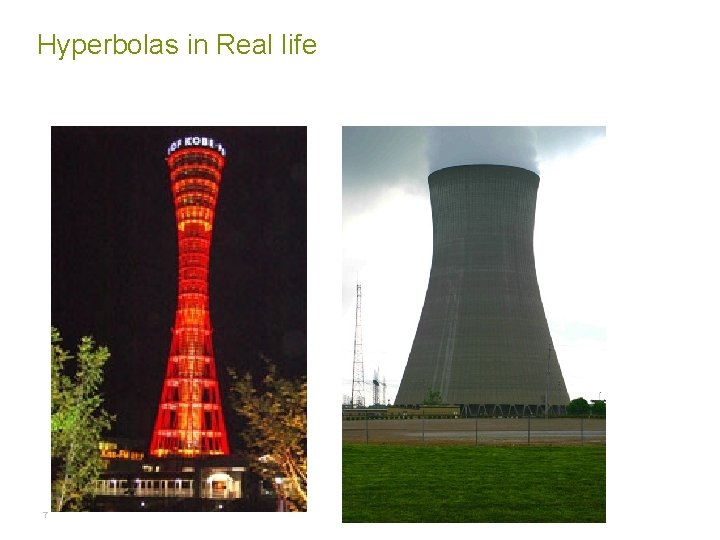 Hyperbolas in Real life 7 