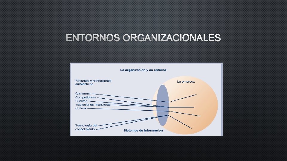 ENTORNOS ORGANIZACIONALES 