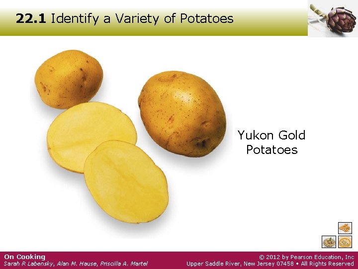 22. 1 Identify a Variety of Potatoes Yukon Gold Potatoes On Cooking Sarah R