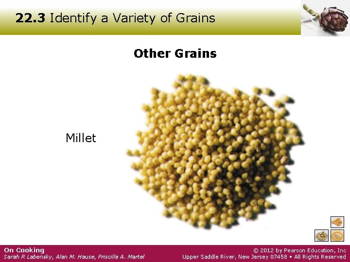 22. 3 Identify a Variety of Grains Other Grains Millet On Cooking Sarah R