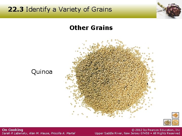 22. 3 Identify a Variety of Grains Other Grains Quinoa On Cooking Sarah R