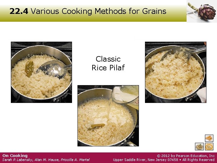 22. 4 Various Cooking Methods for Grains Classic Rice Pilaf On Cooking Sarah R