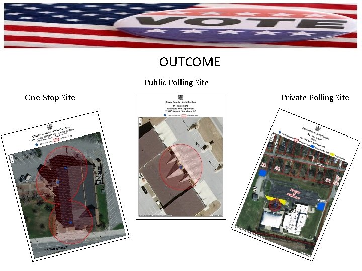 OUTCOME Public Polling Site One-Stop Site Private Polling Site 