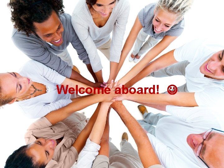 Welcome aboard! 