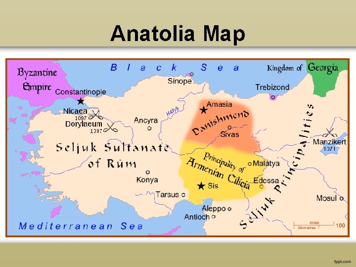 Anatolia Map 