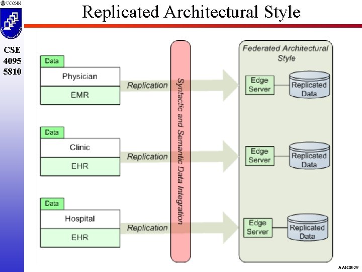 Replicated Architectural Style CSE 4095 5810 AAHIE-29 