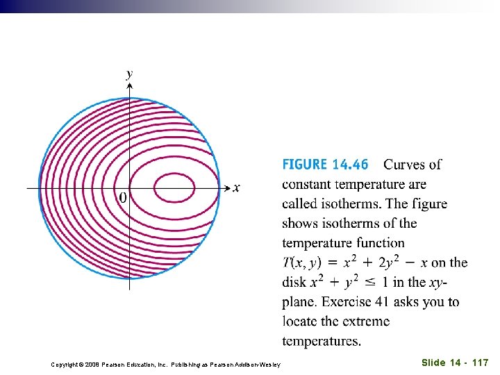 Copyright © 2008 Pearson Education, Inc. Publishing as Pearson Addison-Wesley Slide 14 - 117