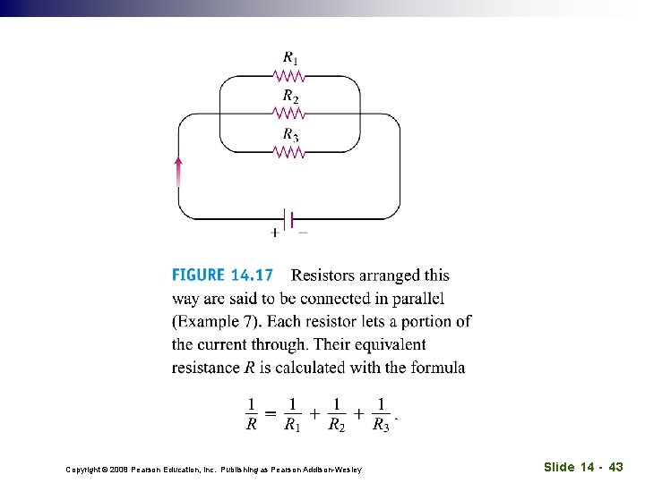 Copyright © 2008 Pearson Education, Inc. Publishing as Pearson Addison-Wesley Slide 14 - 43