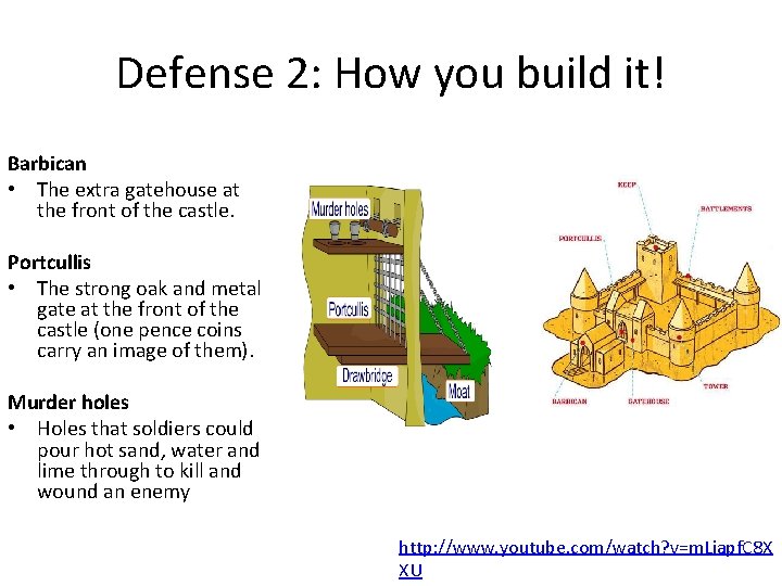 Defense 2: How you build it! Barbican • The extra gatehouse at the front