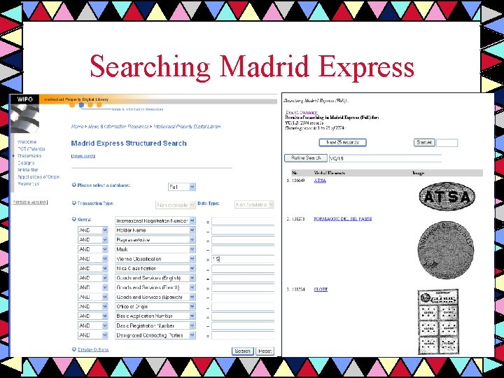 Searching Madrid Express 