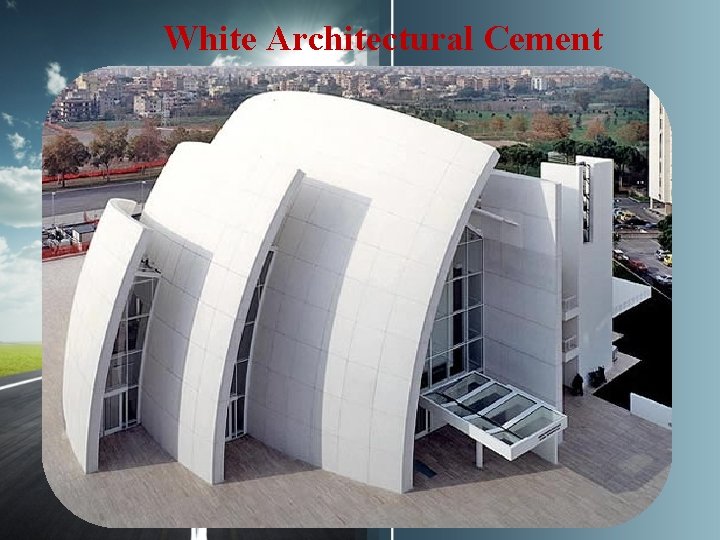 White Architectural Cement 
