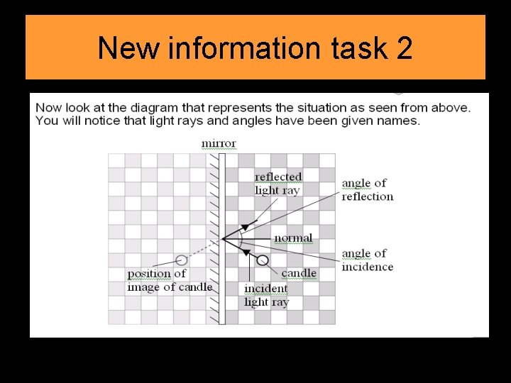 New information task 2 