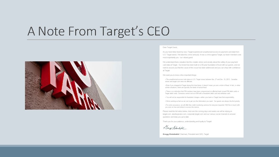 A Note From Target’s CEO 