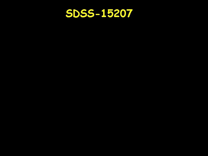 SDSS-15207 