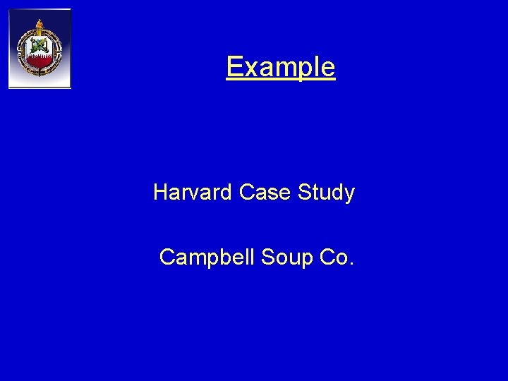 Example Harvard Case Study Campbell Soup Co. 
