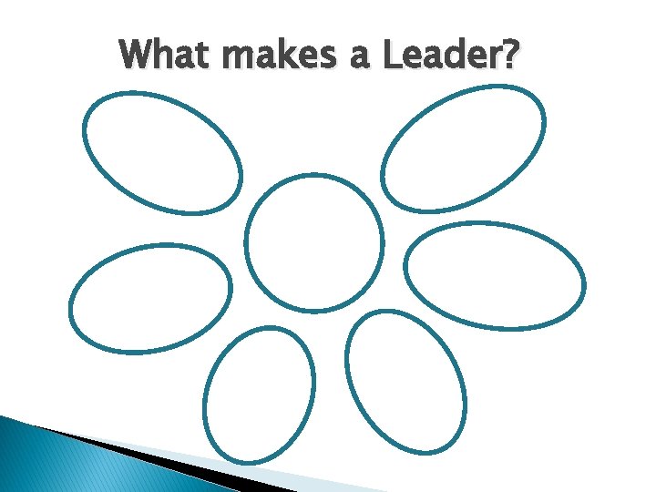 What makes a Leader? 