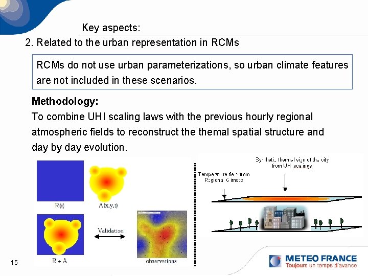 Key aspects: 2. Related to the urban representation in RCMs do not use urban