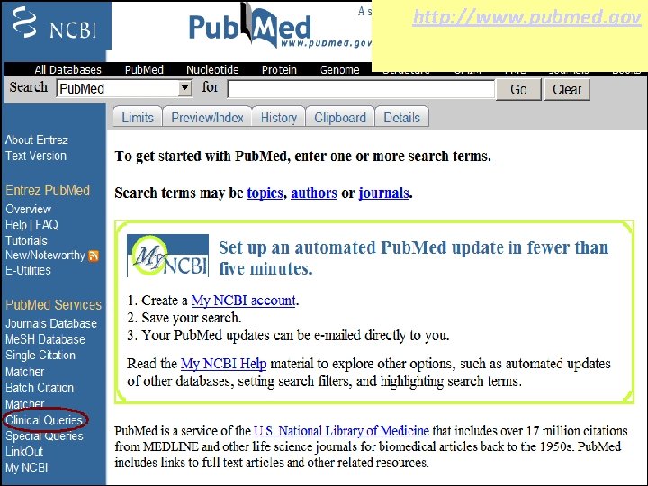 http: //www. pubmed. gov 