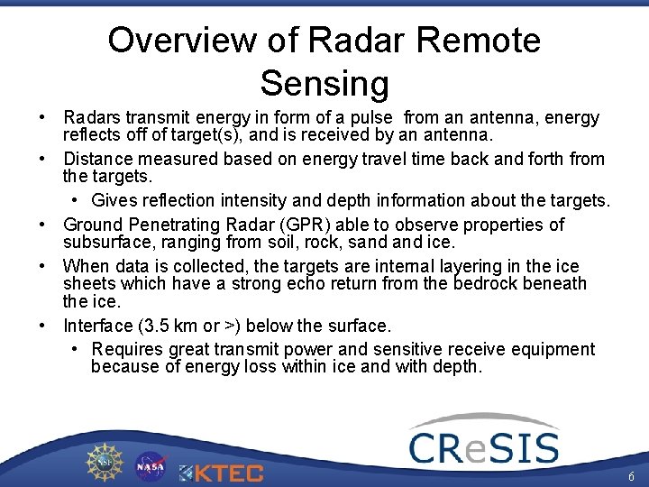 Automatic Ice Thickness Estimation from Polar Subsurface Radar