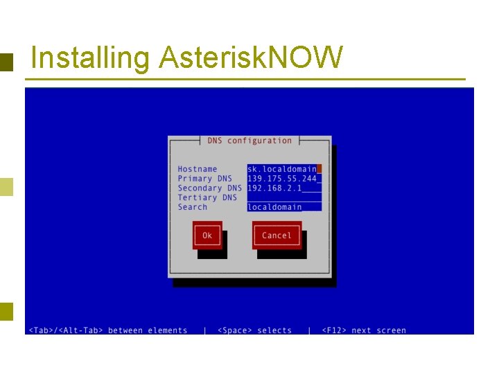 Installing Asterisk. NOW 