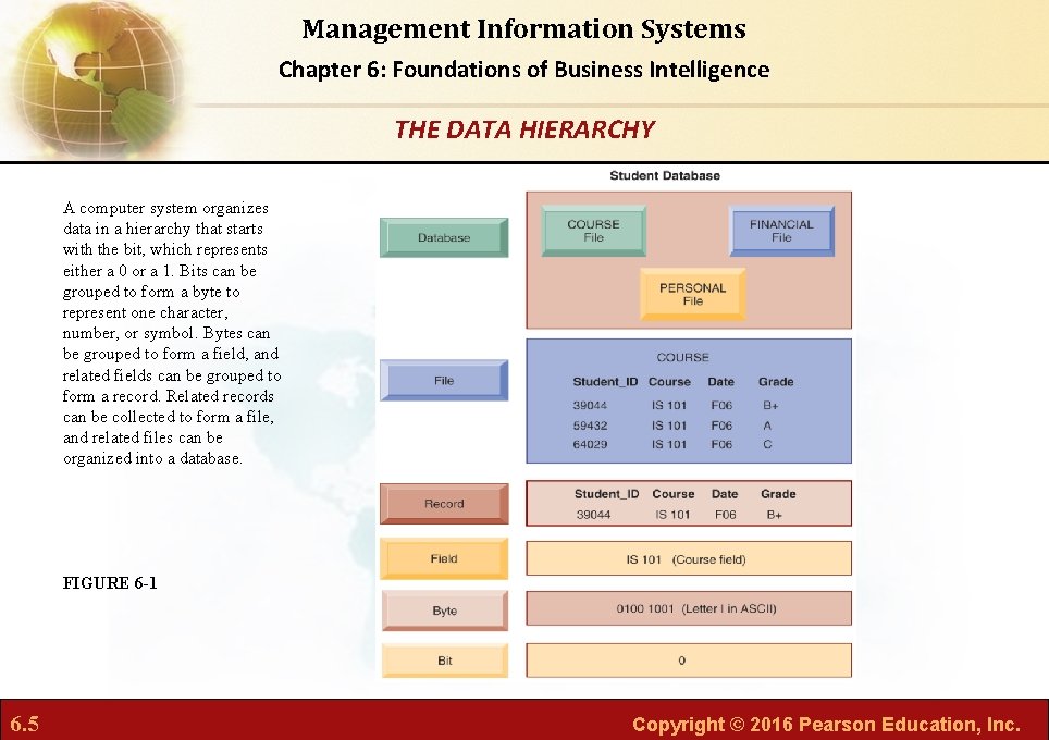 Chapter 6 Foundations of Business Intelligence Databases and