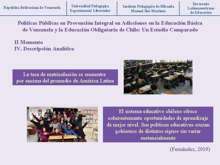 República Bolivariana de Venezuela Universidad Pedagógica Experimental Libertador Instituto Pedagógico de Miranda Manuel Siso