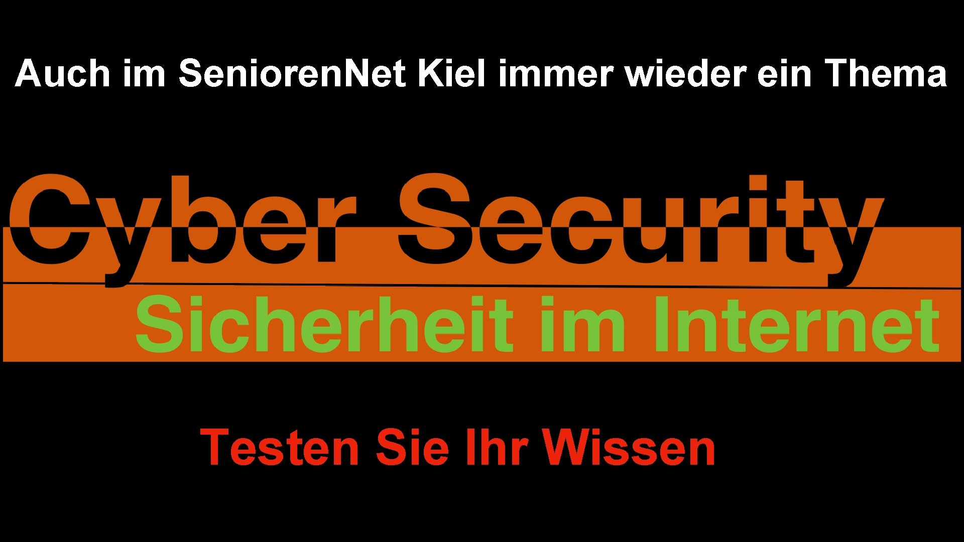 Auch im Senioren. Net Kiel immer wieder ein Thema Testen Sie Ihr Wissen ��