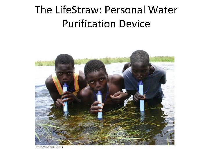 The Life. Straw: Personal Water Purification Device 
