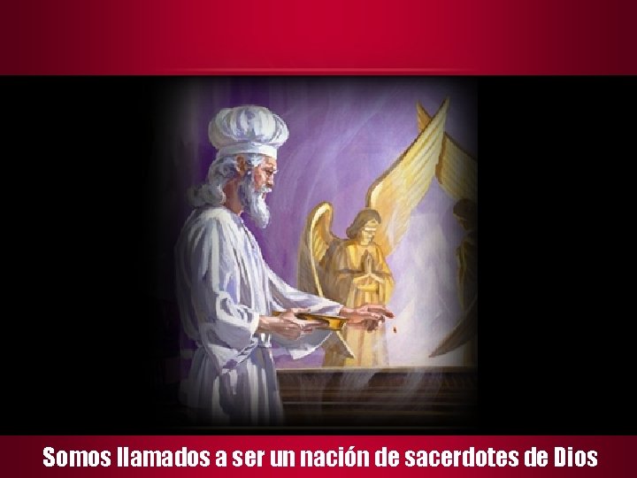 Somos llamados a ser un nación de sacerdotes de Dios 