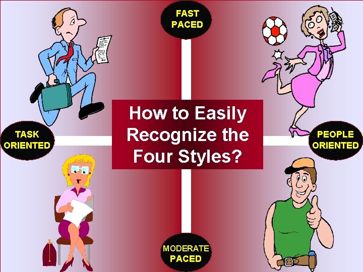 FAST PACED TASK ORIENTED D I How to Easily Recognize the www. eg. Sebastian.