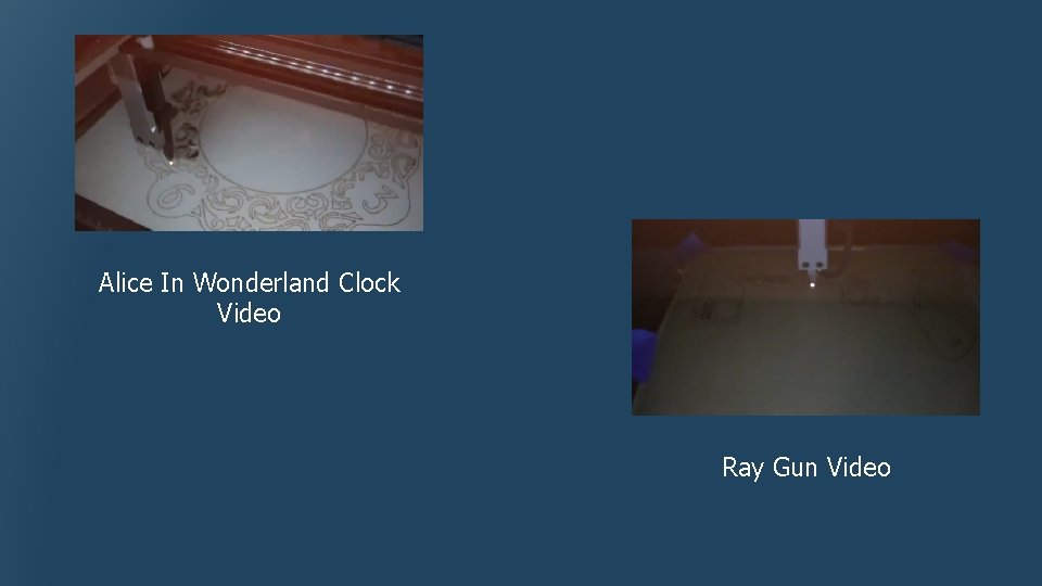 Alice In Wonderland Clock Video Ray Gun Video 